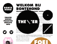 Tablet Screenshot of bontehond.net